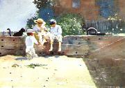 Winslow Homer Boys Kitten china oil painting artist